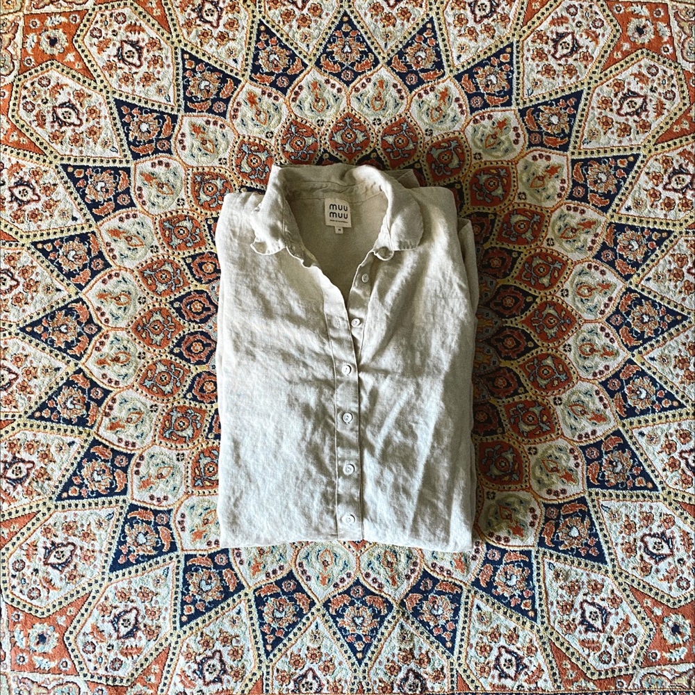 Shop muumuu cocoon shirt dress - Picture 5 of 5